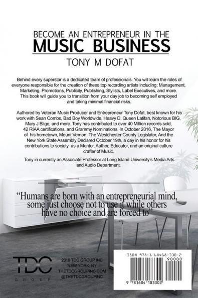 Become an Entrepreneur in The Music Business: First Edition