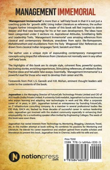 Management Immemorial: Learnings From Literature
