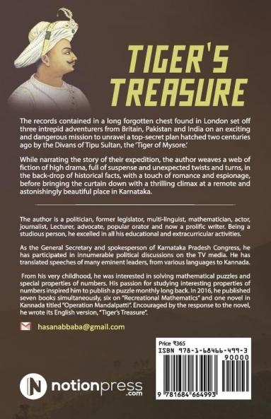 Tiger's Treasure : An Adventurous and Explosive Suspense Thriller