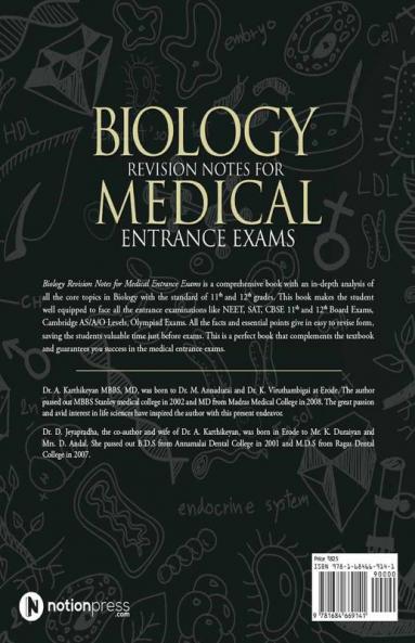 Biology Revision Notes For Medical Entrance Exams