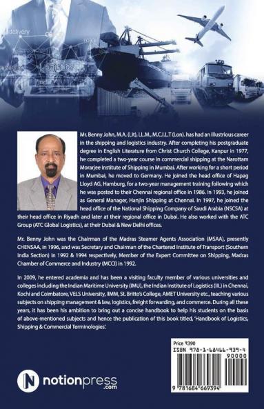Handbook Of Logistics Shipping And Commercial Terminologies