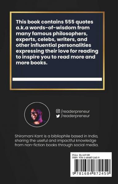 Readerpreneurship Master Edition A Book About Books