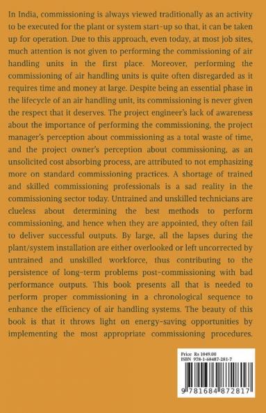 Master the Commissioning Skills on Air Handling Units : Busting the Myth about “Plant/System Start-up”