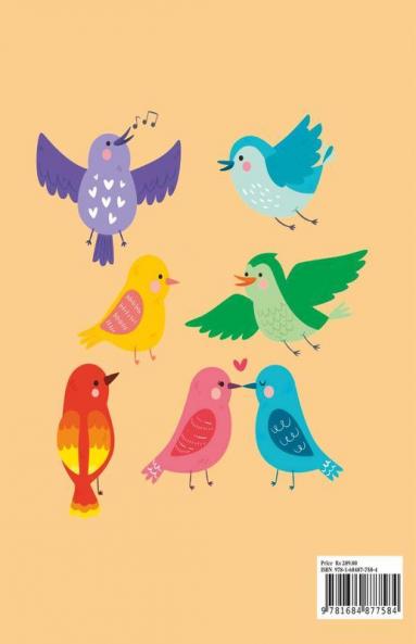 Birds Coloring Book For Kids: Easy Creative Cute Designs And Patterns For Kids. Coloring Books For Children Bird Book For Kids