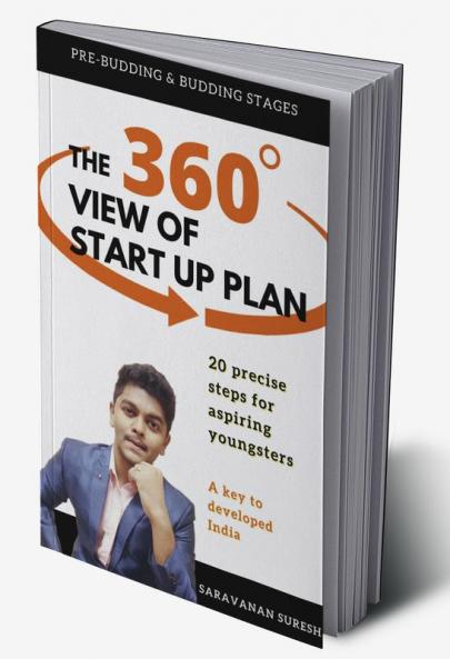 The 360 degree view of start-up plan : 20 precise steps for aspiring youngsters