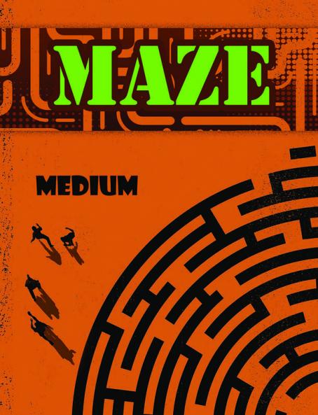 Maze Medium : Medium Level Maze Activity Book Preschool to Kindergarten Kids Maze Book Maze Book for Kids