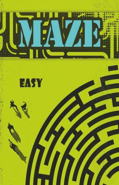 Maze Easy : Maze Book For Kids Preschool To Kindergarten Maze Activity Book Kids Mazes