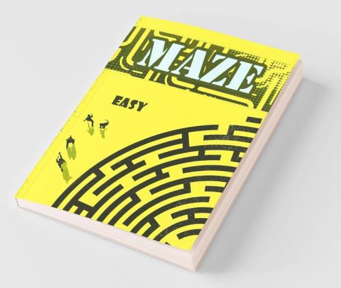 Maze Easy : Maze Book For Kids Preschool To Kindergarten Maze Activity Book Kids Mazes