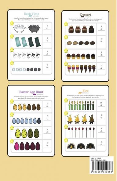 Preschool &amp; Kindergarten Math Workbook : Addition &amp; Subtraction Worksheets Easy and Fun Math Activities Build the Best Possible Foundation for Your Child