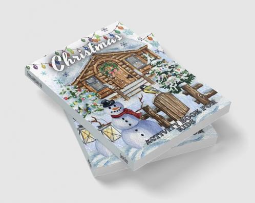 Christmas Activity Book for Kids : Funny Christmas &amp; Wintertime Coloring Pages Mazes and Word Search for Boys and Girls Ages 4-8 | Holiday Activities with Santa Claus Reindeer Snowman &amp;...