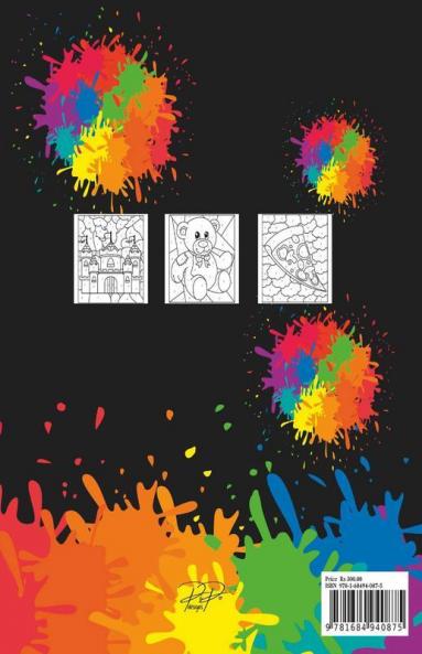Color By Numbers - Kids Up To 12 Years: Coloring Book By Numbers - Play And Color By Number Cute Animals Fruits And Vegetables Toys And Much More Amazing Images To Color By Number Activity Col...