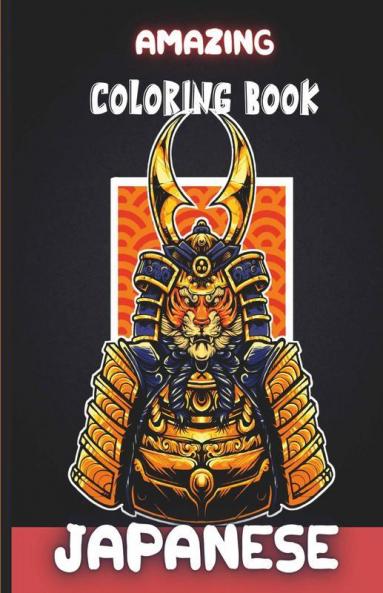 Amazing Japanese Coloring Book : Fantastic Book For Japanese Art Lovers Themes Such As Dragons Koi Carp Fish Tattoo Designs Geishas And So Much More