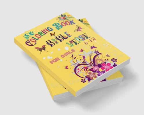 Bible Verse Coloring Book for Girls 8 - 12 : Color Pages of Lettering Art of Inspirational & Motivational Scripture with Mindful Patterns for Ages 8 - 12