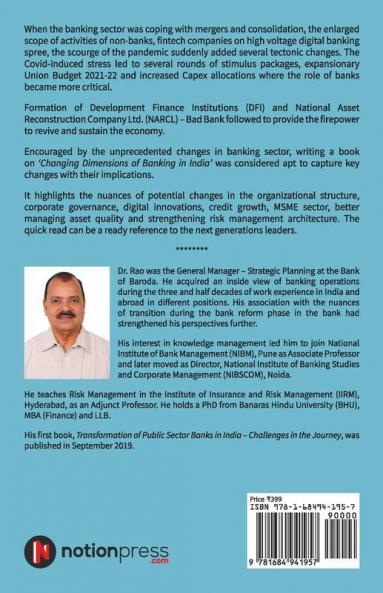 Changing Dimensions Of Banking In India