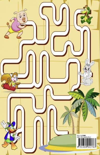 Amazing mazes for kids : Activity book for Children and Fun with Challenging Mazes!