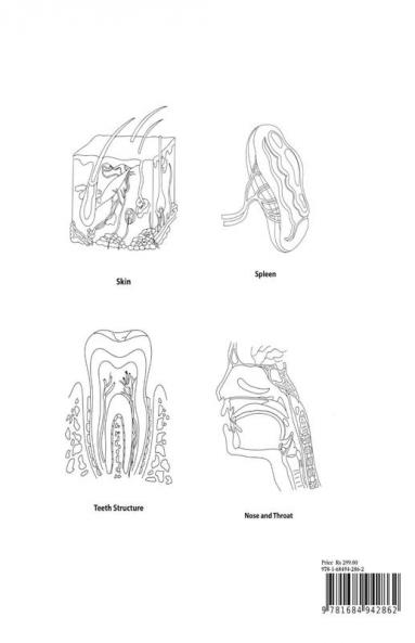 Anatomy Coloring Book : Over 30 Human Body Coloring Pages Fun and Educational Way to Learn About Human Anatomy for Kids