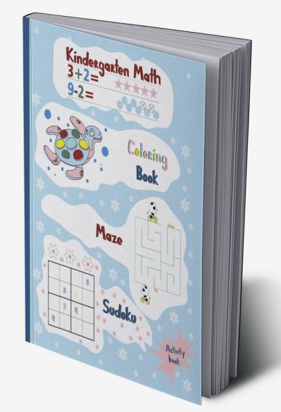 Kindergarten Math | Coloring Book | Activity Book : Preschool Math Workbook for Kids | Awesome activity book for kids
