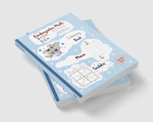 Kindergarten Math | Coloring Book | Activity Book : Preschool Math Workbook for Kids | Awesome activity book for kids