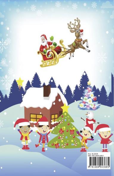 Christmas Coloring Book : Amazing Christmas Coloring Book for Kids | Fun Coloring With Santa ClausReindeer Animals Snowman And More | Festive Coloring Book for Children