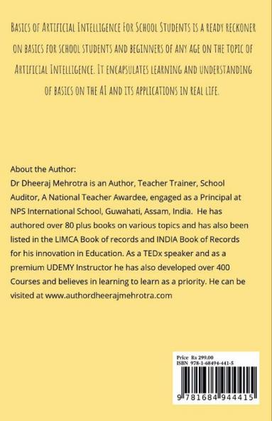 Basics of Artificial Intelligence For School Students