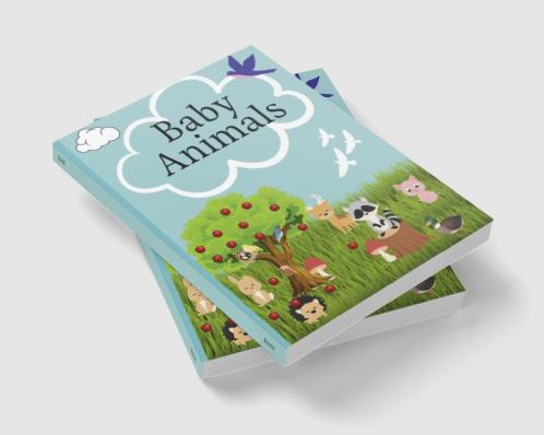 Baby Animals : Coloring Book for Kids with 43 Incredibly Cute and adorable Animals to color for teens and girls.