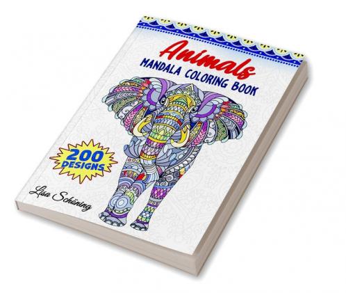 Animals Mandala Coloring Book