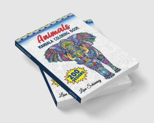 Animals Mandala Coloring Book