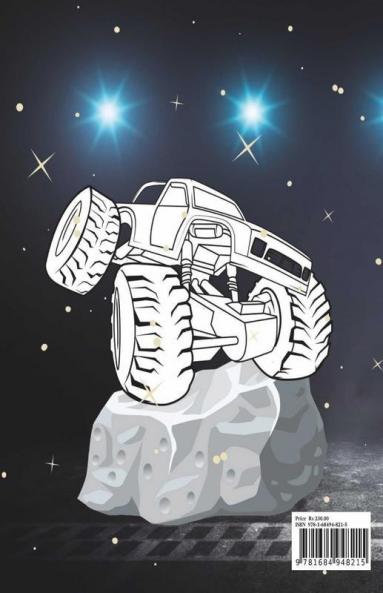 Monster Truck Coloring Book For Kids Ages 4-8 : Wonderful Illustrations With Big Monster Trucks Great Activity For Kids