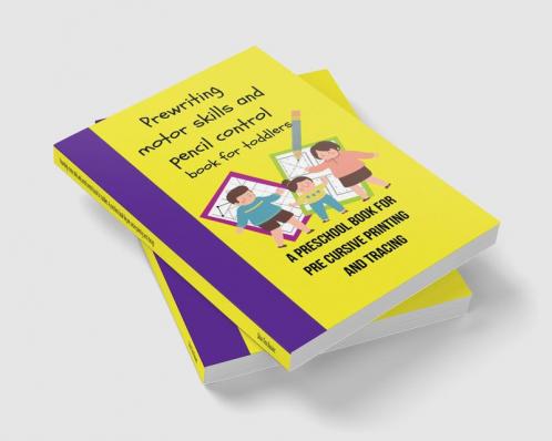 Prewriting motor skills and pencil control book for toddlers. A preschool book for pre cursive printing and tracing : Tracing book for toddlers a tracing shapes workbook and a prewriting skills wo...