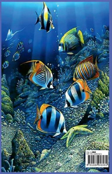 Sea Creatures Coloring Book : For Adults - teens with Sea and Underwater Marine Life Featuring Amazing Coral Reefs Dolphins Tropical Fish and Beautiful Landscapes.