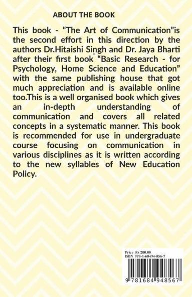 The Art Of Communication: For Better Quality Of Life