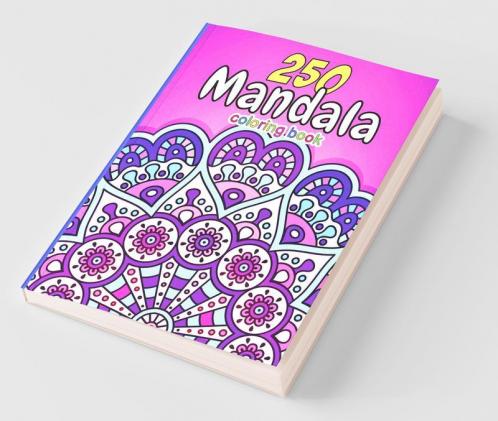 250 Mandala Coloring Book : Mandala Coloring Book With Different Themes: Alien Ancient Civilization Animal Art Deco Decorative Indian Love EgyptianSkull Spiritual Steampunk And Tribal Man...
