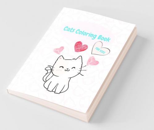Cats Coloring Book For Kids : Fantastic Cute Cats Coloring And Activity Book For – Girls Boys And Kids All Ages | Kittens Coloring Book