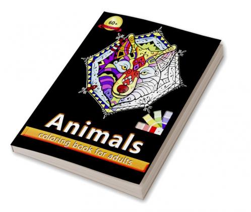 Animals Coloring Book For Adults