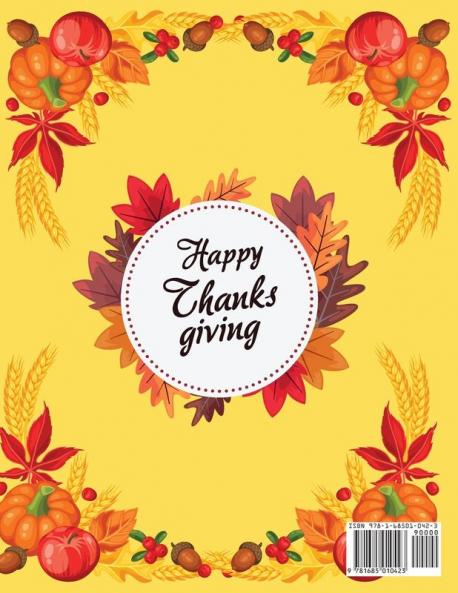 Thanksgiving Quotes Coloring Book