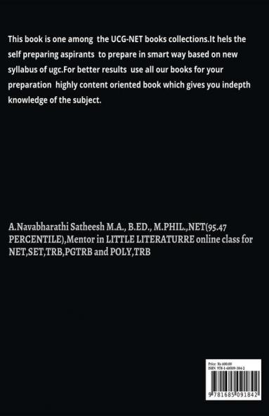 Ugc-Net Exam European Literature: All In One Detail Book For Ugc-Net Exam