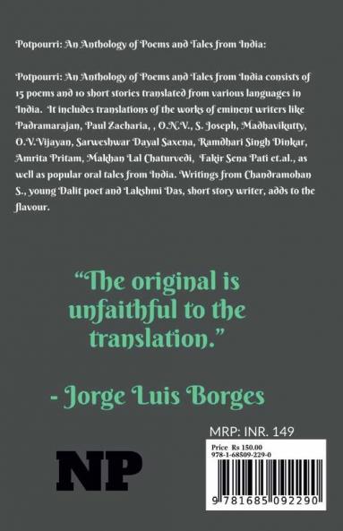 Potpourri : An Anthology of Poems and Tales from India