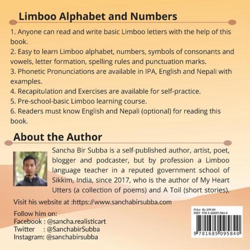 Limboo Alphabet And Numbers (Indian Version)