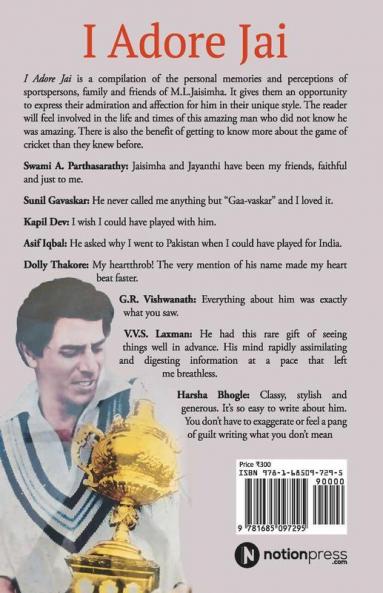 I Adore Jai : The Rediscovery Of M.L.Jaisimha