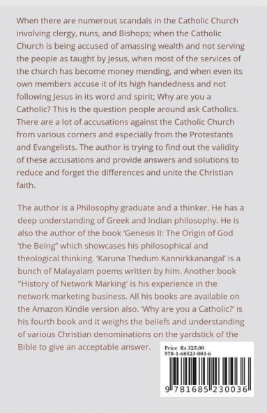 Why Are You a Catholic? : Accusations and Answers &amp; A Call for Unity