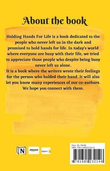 Holding Hands For Life / होल्डिंग हैंडस फॉर लाइफ: होल्डिंग हैंडस फॉर लाइफ
