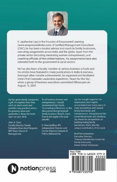 Succeeding In Business : Nurturing Value In Family Business