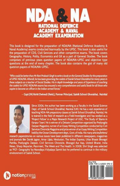 Nda And Na National Defence Academy And Naval Academy Examination : General Studies Geography History Polity Economics And Gk