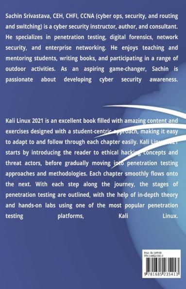 Kali Linux 2021 : Perform Powerful Penetration Testing using Kali Linux Metasploit Nessus Nmap and WireShark