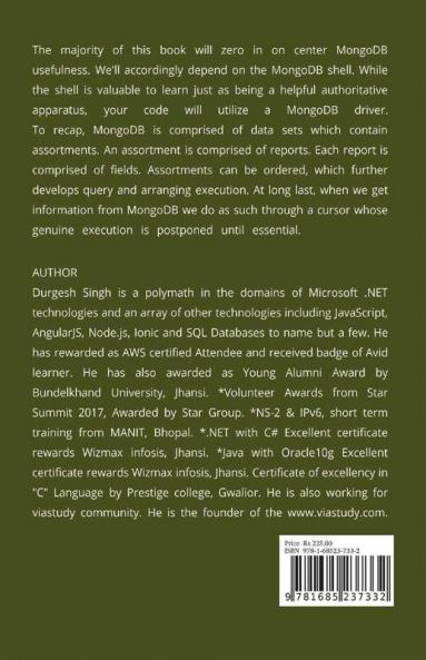 Mongodb Notes: With Hints And Tricks