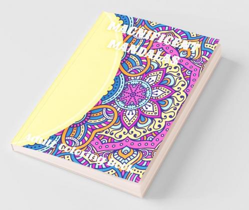 Magnificent Mandalas Adult Coloring Book