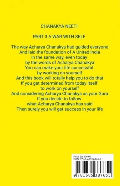 Chanakya Neeti Part 3 A War With Self In English