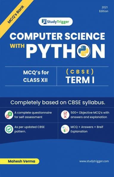 Computer Science With Python Mcq Bank Cbse Term I
