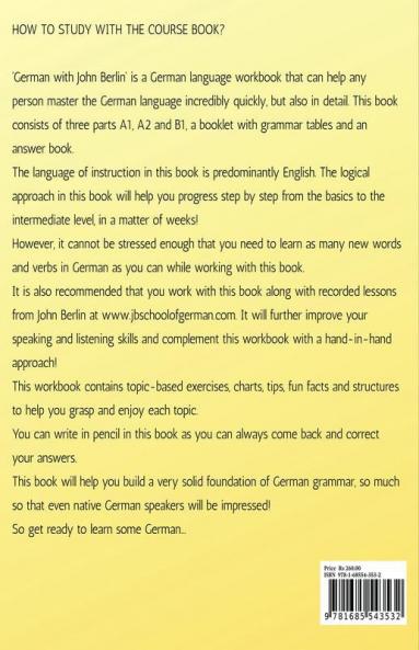 Learn German With John Berlin - Answer Book : Answer Book