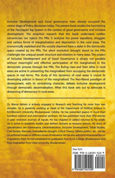 Inclusive Development And Good Governance: Role Of Panchayati Raj Institutions
